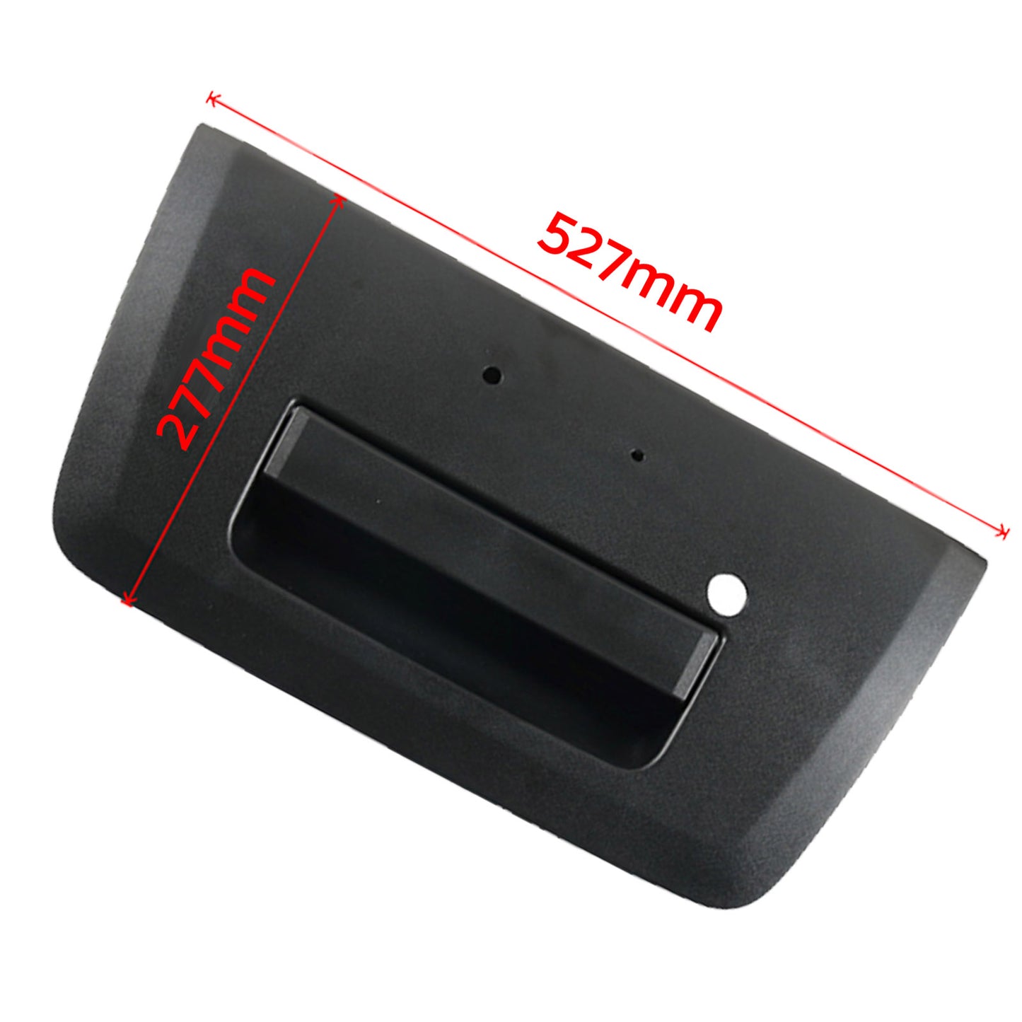 Black Tailgate Handle Cover With Key Hole Suitable For Nissan Navara D40 2005–15