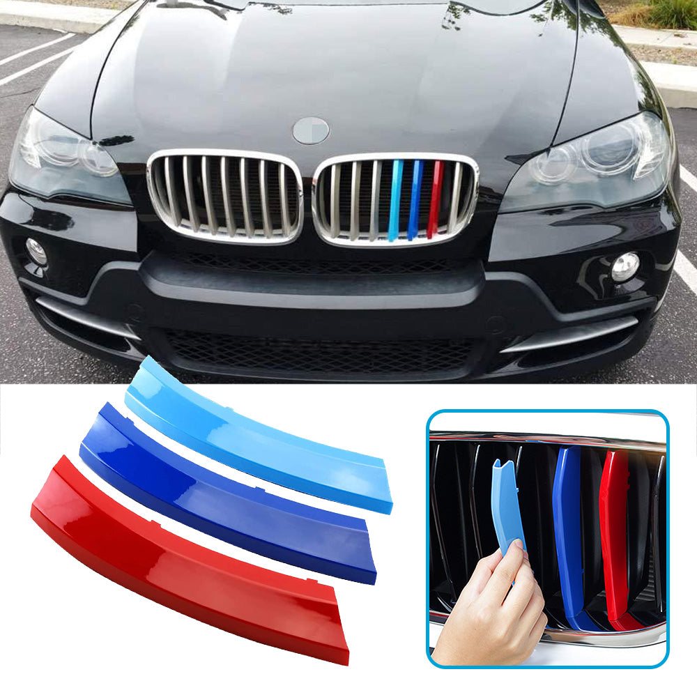 M-Tech Kidney Grille 3-Color Cover Clips Suitable For BMW X5 E70 2008-2013