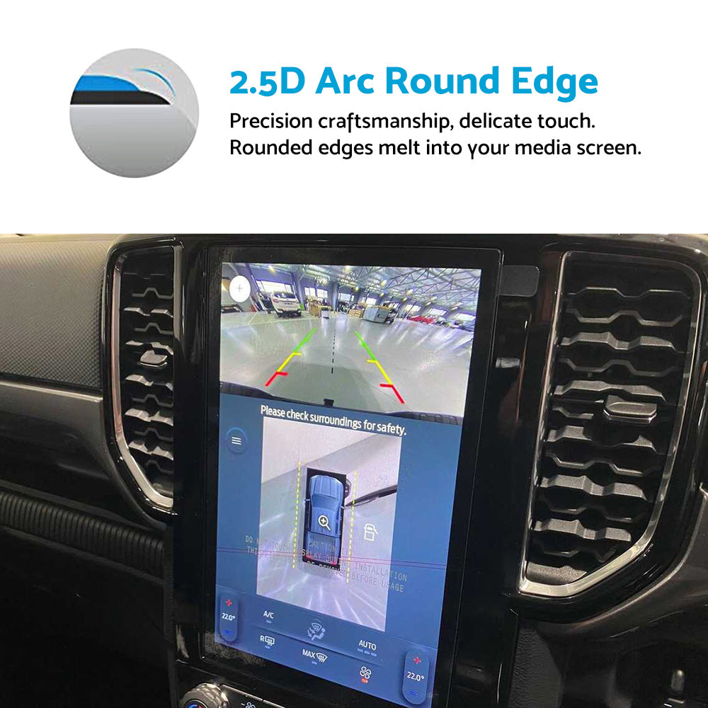 Tempered Glass Screen Protector Suitable For Ford Ranger Everest Wildtrak 12in