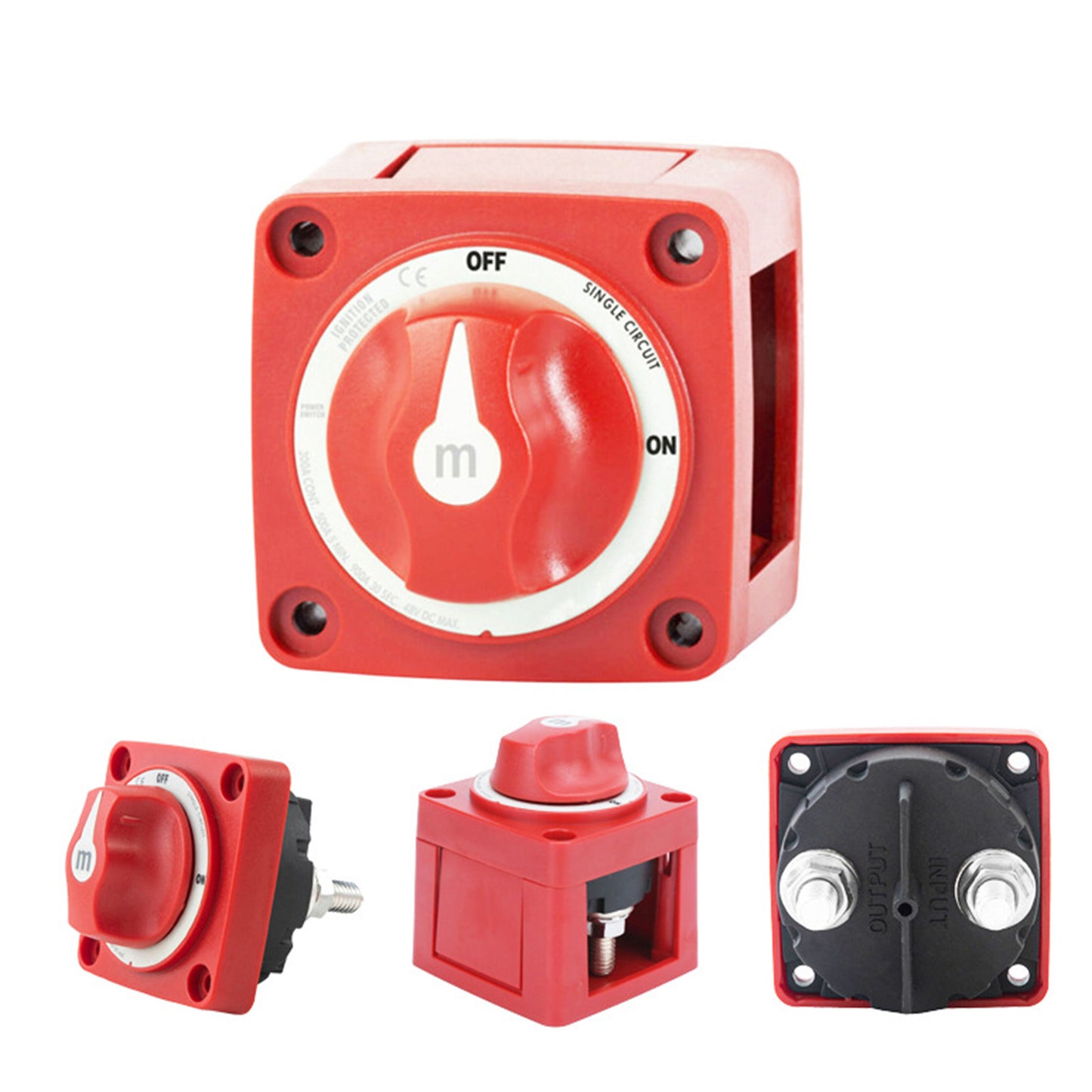 Boat Battery Circuit Master Switch Suitable For Blue Sea 6006 M-Series On/Off