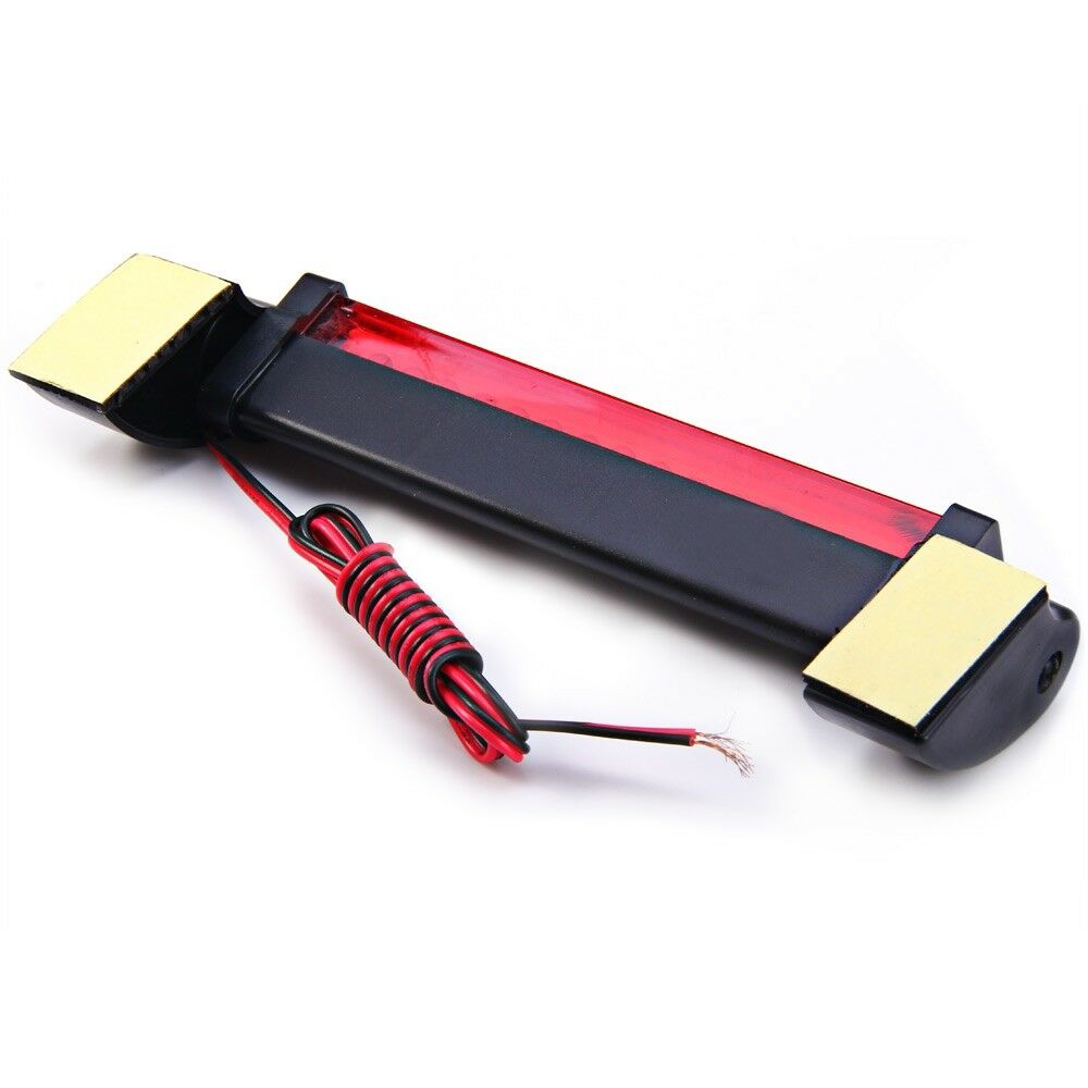 Universal 12V 14 LED High Mount Third Brake Stop Tail Light Lamp Red Suitable For Car Rear