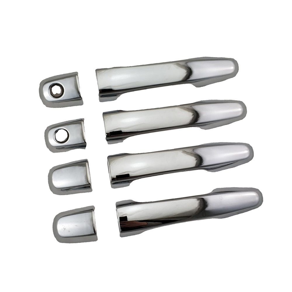 4x Chrome Door Handle Covers Suitable For Mitsubishi Triton MN ML 2006-2014