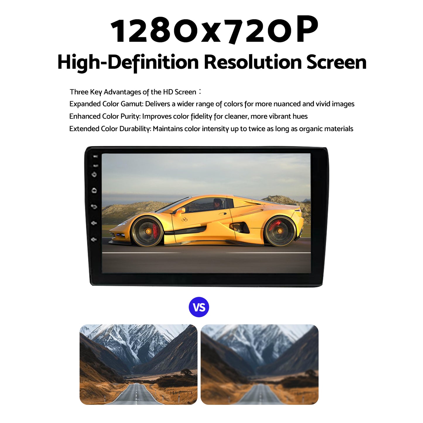 Carplay 10in Car Stereo Radio Suitable For Jeep Compass 09-16 Apple Carplay Android 13