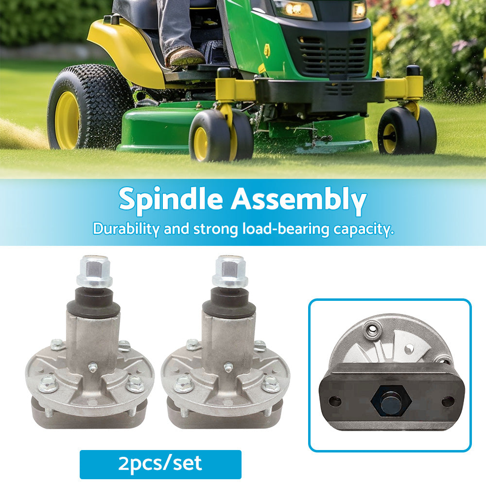 {{ 2xSpindle Assembly Suitable For John Deere Models L100 L107 L110 GY20050 GY20785 }} - Buy Car Parts Online at {{ Kaka Auto Parts }}.