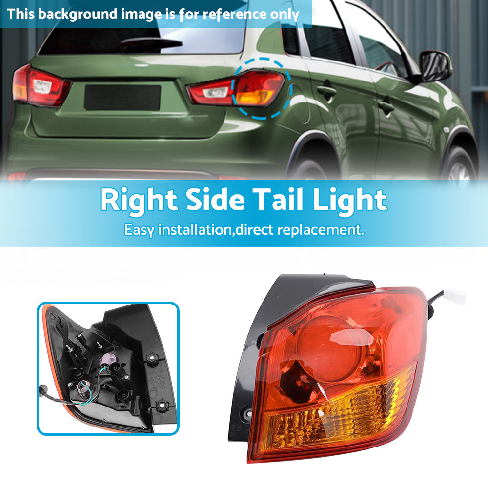 {{ Right Rear Outer Tail Light Stop Lamp Suitable For MITSUBISHI ASX XA XB XC 10-19 }} - Buy Car Parts Online at {{ Kaka Auto Parts }}.