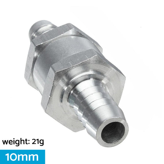 2x 3/8inch (10mm) Inline Check Valve Fuel Petrol Diesel Gas Liquid One Way Non-Return