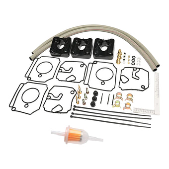 compare product 3xCarburetor Carb Rebuild Kit Suitable ForYamaha 2 Stroke 40/50HP Outboard Motor