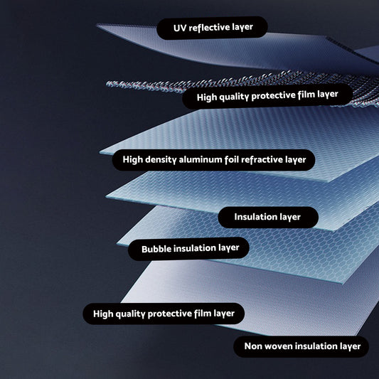 1x Front Windscreen Sun Shade Suitable For Nissan Navara 2nd Gen D40 2004-2021