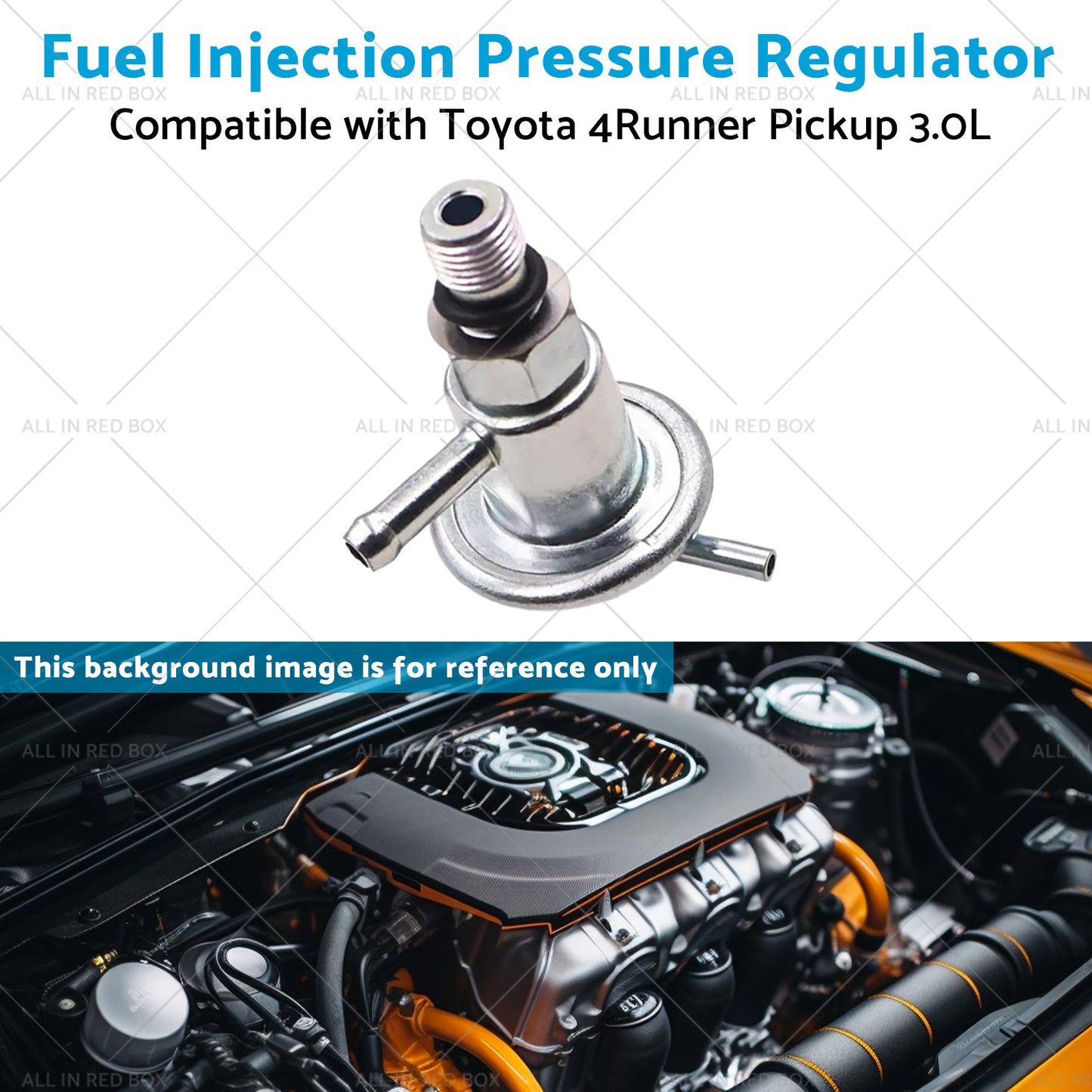 {{ Fuel Injection Pressure Regulator Suitable for Toyota 4Runner Pickup 3. 0L 88-95 }} - Buy Car Parts Online at {{ Kaka Auto Parts }}.