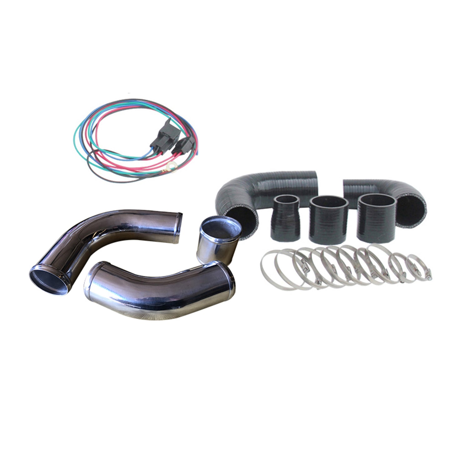 Aluminum Intercooler Hose Pipe Kit Suitable For Nissan Patrol GU ZD30TDI 3.0L