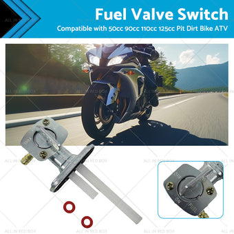 compare product Fuel Tap Switch Tank Petcock Suitable For 50cc 90cc 110cc 125cc Pit Dirt Bike