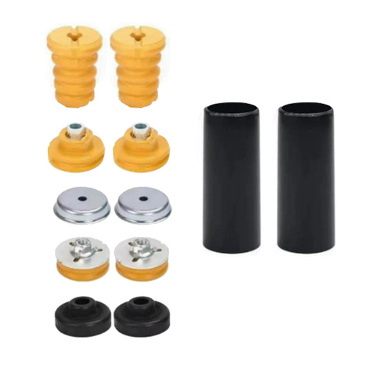 Pair Rear Strut Mount Tops Bump Stop Suitable For BMW 1' E87/E88 3'E 91/E92/E90