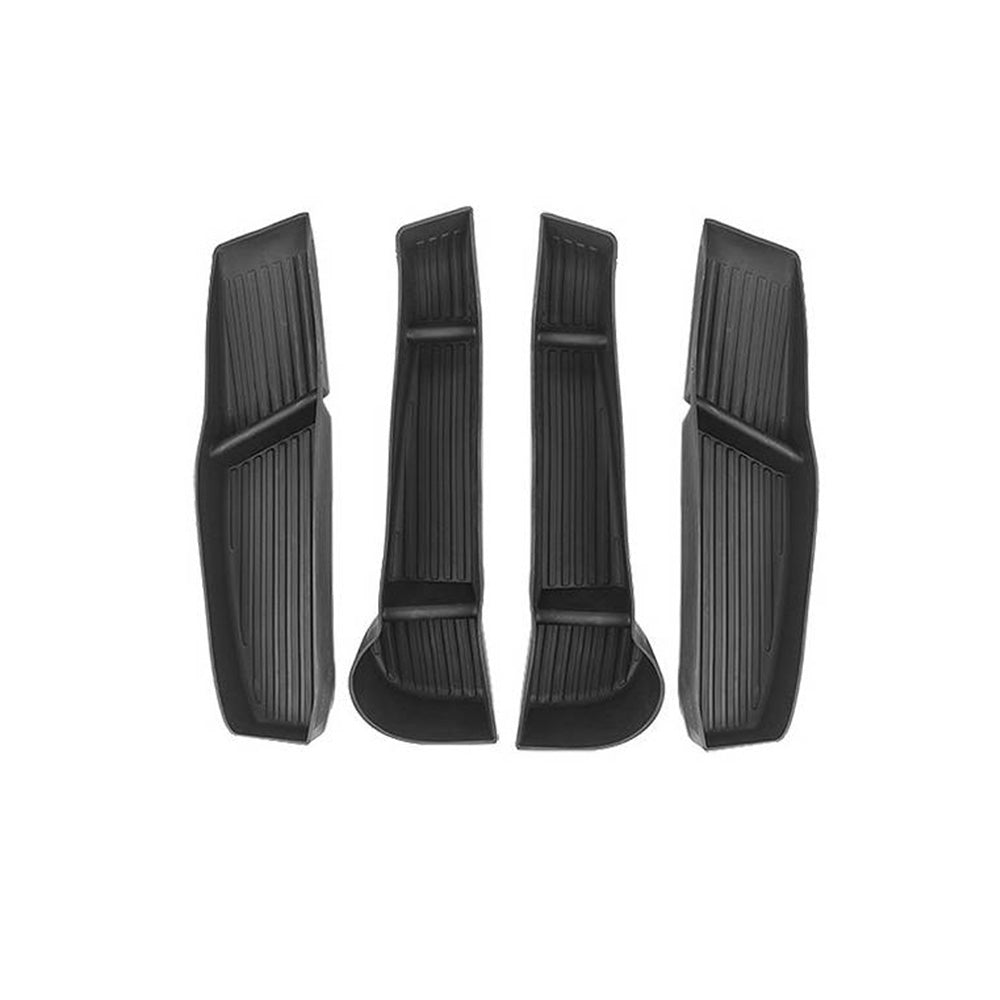 Suitable for Tesla Model Y 4PCS Front Rear Door Side Storage Box Tray Organizer