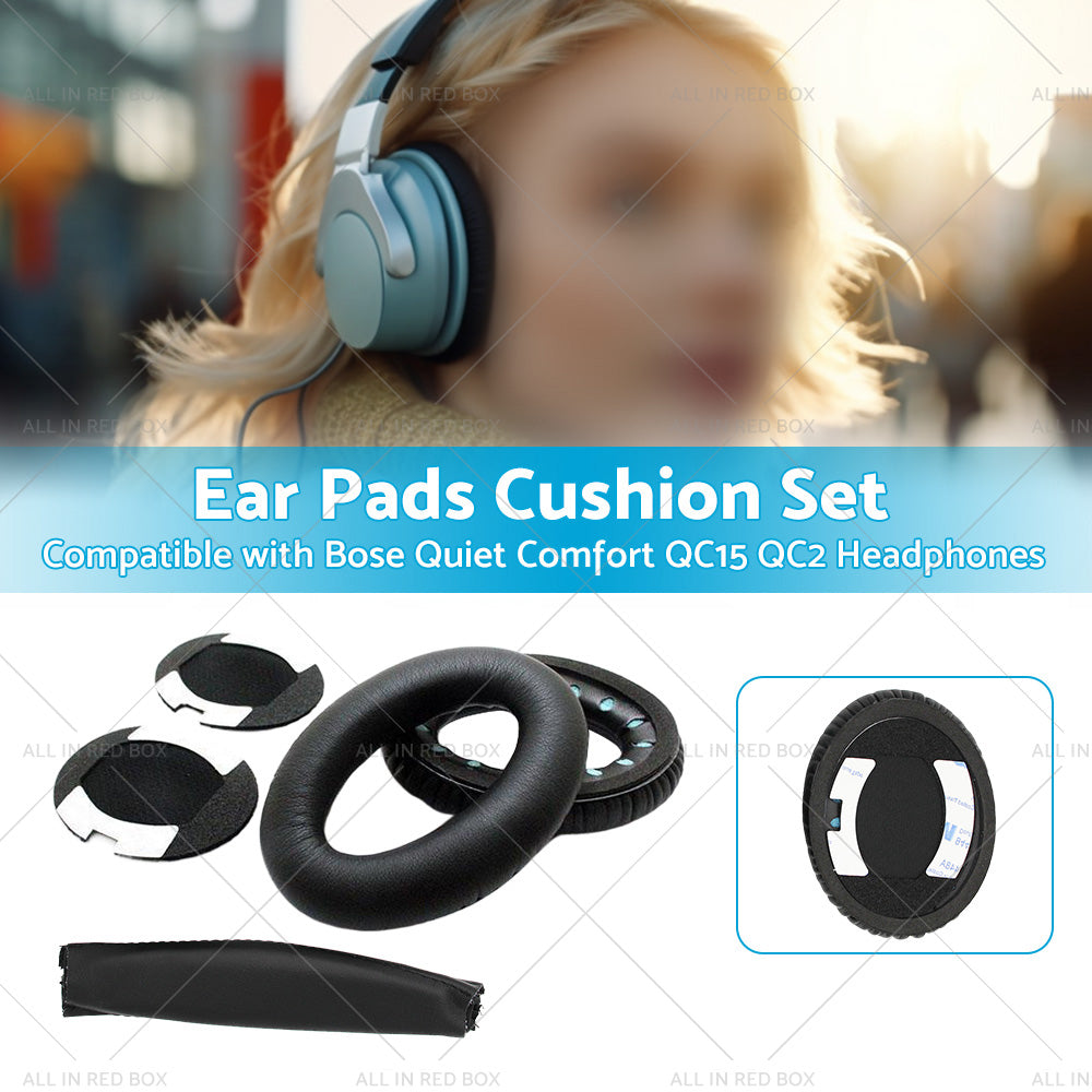 {{ Ear Pads Headband Suitable for QuietComfort 2 QC2 QC15 QC25 Bose Earphones }} - Buy Car Parts Online at {{ Kaka Auto Parts }}.