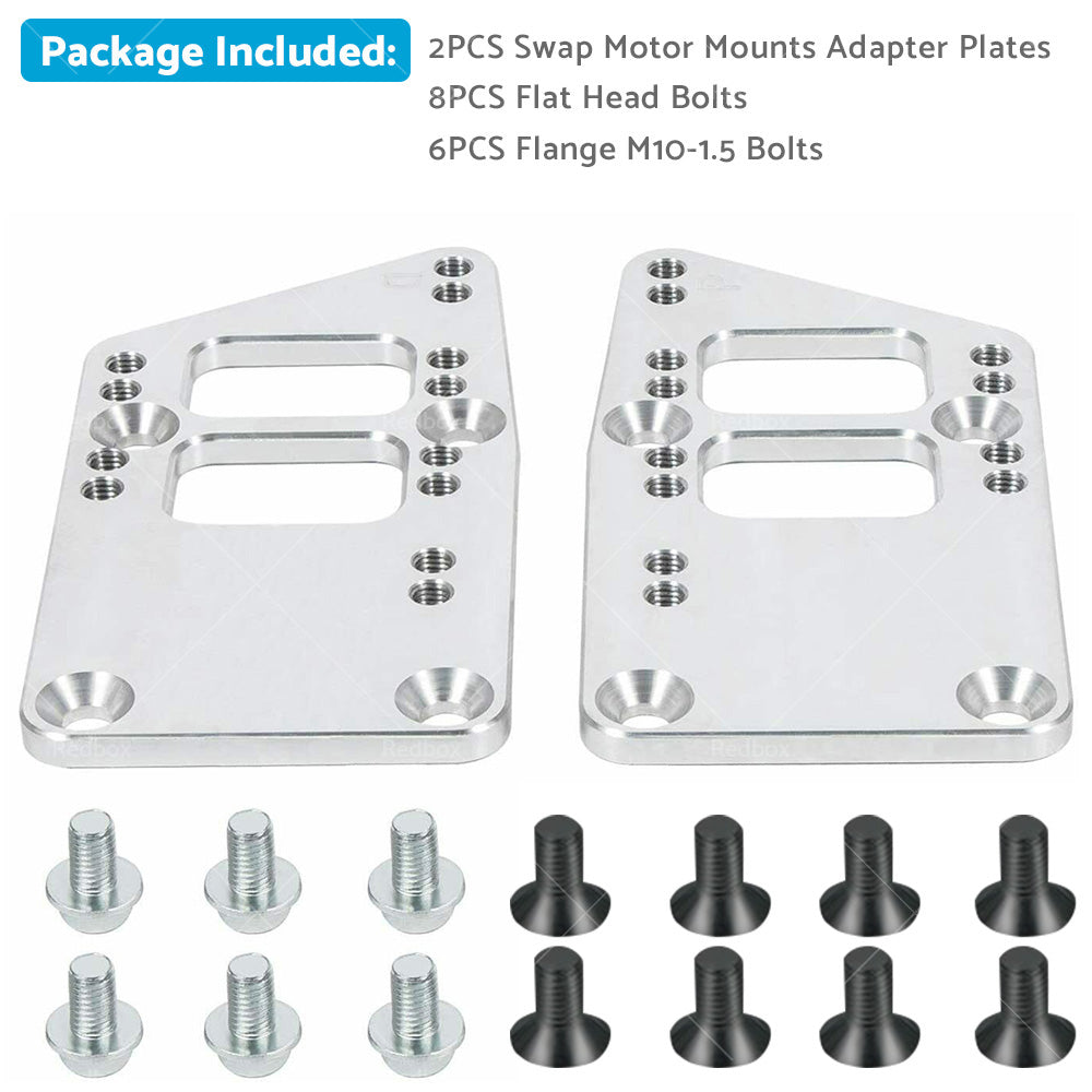 {{ GM LS Engine Conversion Swap Bracket Motor Mount Adapter Plates for Chevy SBC }} - Buy Car Parts Online at {{ Kaka Auto Parts }}.
