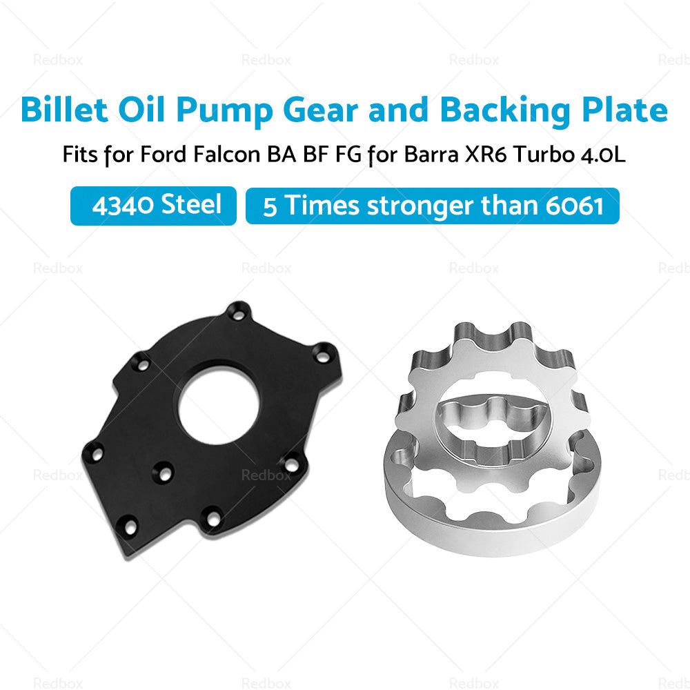 {{ Billet Oil Pump Gears and Backing Plate Fits for Falcon BA BF FG Barra XR6 Turbo }} - Buy Car Parts Online at {{ Kaka Auto Parts }}.