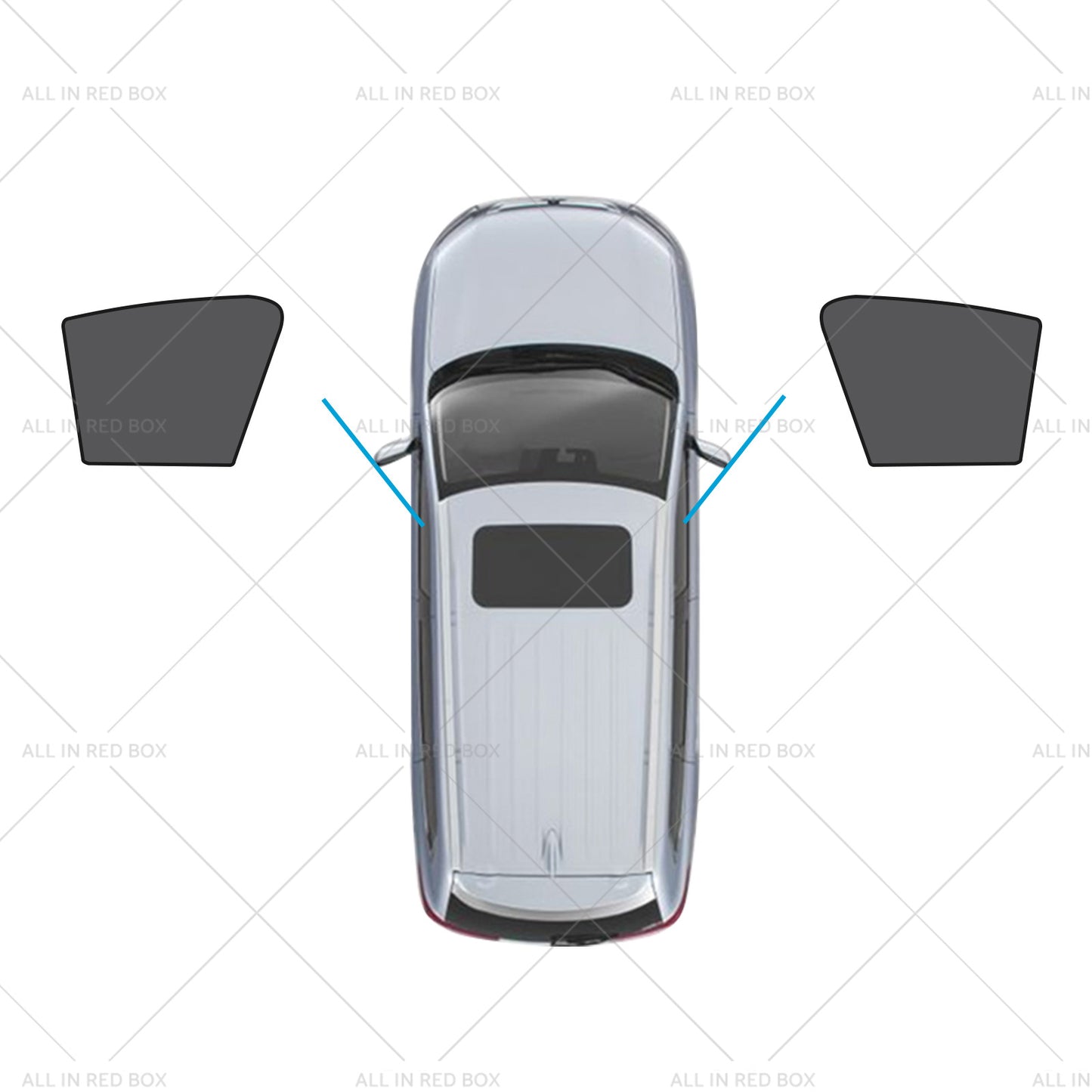 {{ Window Magnetic Mesh Sunshades Suitable for Kia Sportage 21-24 UVA  Protection }} - Buy Car Parts Online at {{ Kaka Auto Parts }}.