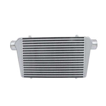 compare product 3 Inch Universal Aluminum Intercooler Turbo Bar Plate Front Mount FMIC 450x300x76mm