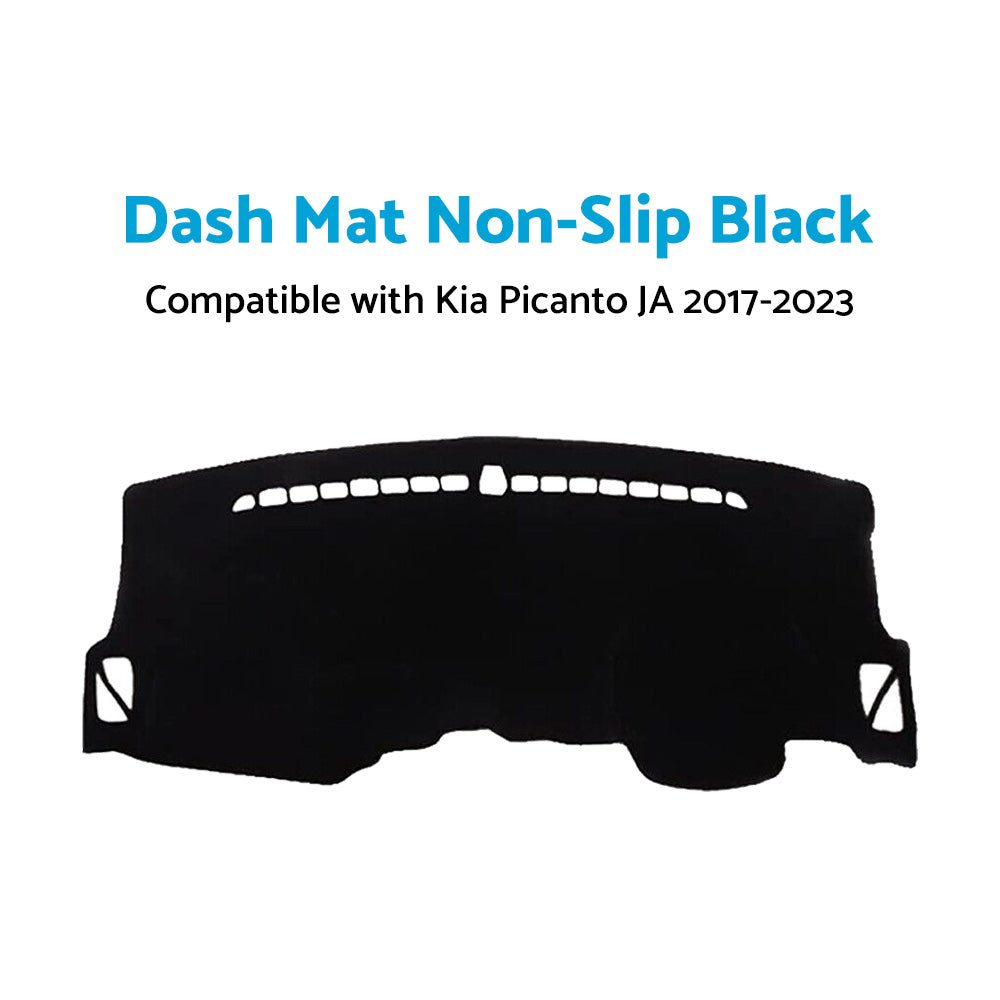 {{ Non-Slip Dash Mat Suitable For Kia Picanto JA 2017-2023 Dashboard Cover }} - Buy Car Parts Online at {{ Kaka Auto Parts }}.