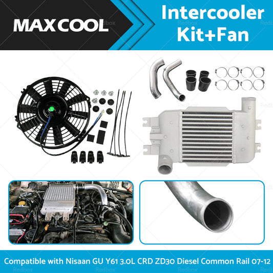 {{ Intercooler Kit Fan For Nisaan GU Y61 3. 0L CRD ZD30 Diesel Common Rail 07-12 }} - Buy Car Parts Online at {{ Kaka Auto Parts }}.