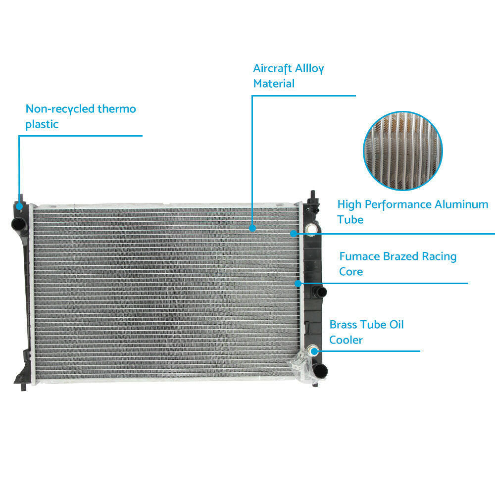 Radiator Suitable For Ford Falcon AU AU2 AU3 Fairmont XR XR8 XR6 Fairlane LTD AT MT 1998-2002