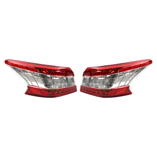 LH+RH Hand Tail Light Rear Lamp LED Suitable For Nissan Pulsar B17 Sedan 12-16