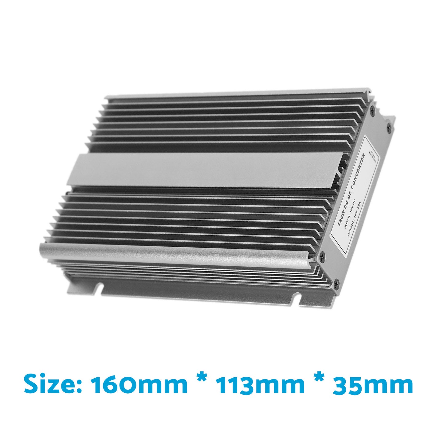 DC-DC Step-Up Converter 12V to 36V 20A Waterproof Regulator Suitable For Car Power Supply