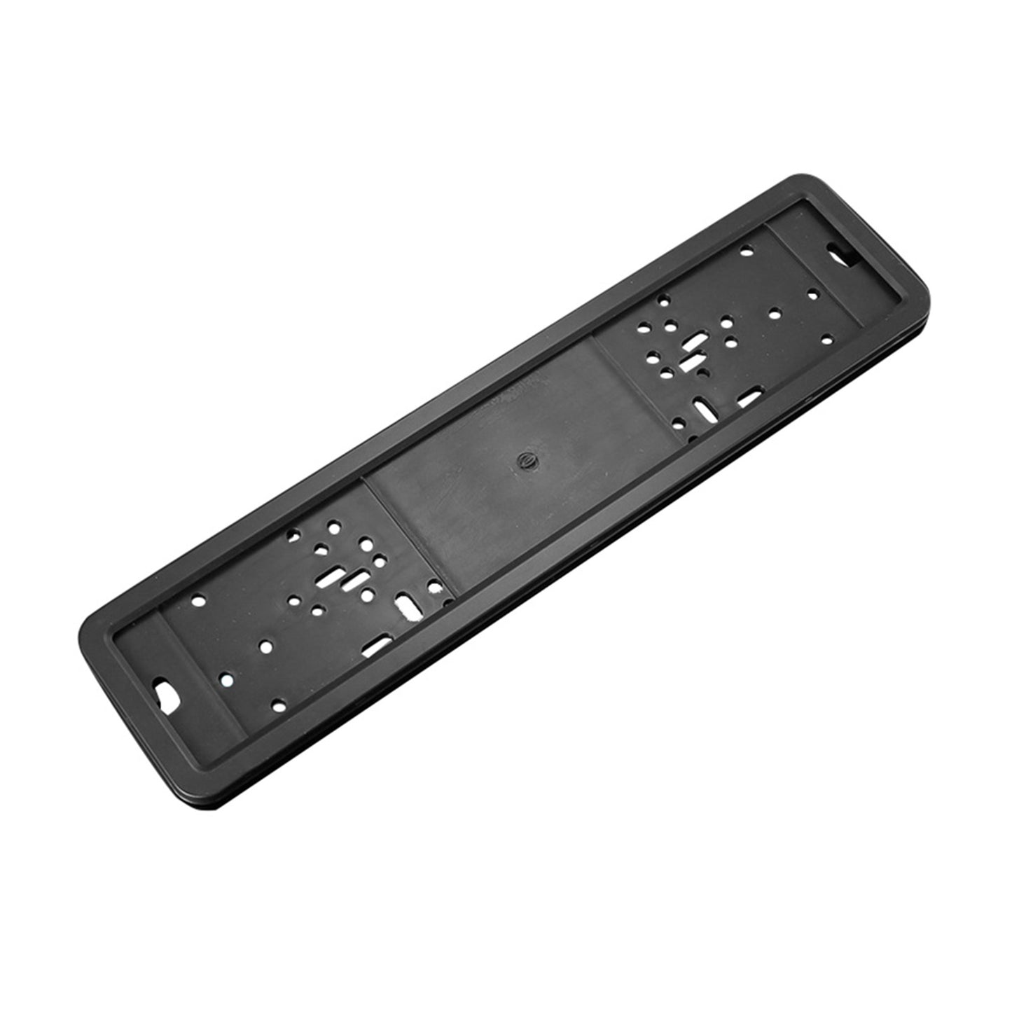 2x European License Plate Cover Frame Holder with Mounting Bracket Suitable For Standard Plates