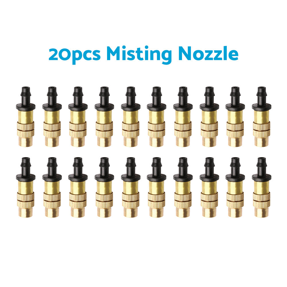 5-20x Brass Spray Misting Nozzle Sprinkler Head Garden Farm Irrigation Connector
