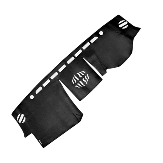 Dash Mat Microfiber Leather Black Suitable For Toyota Prado 150 Series 2009-2024