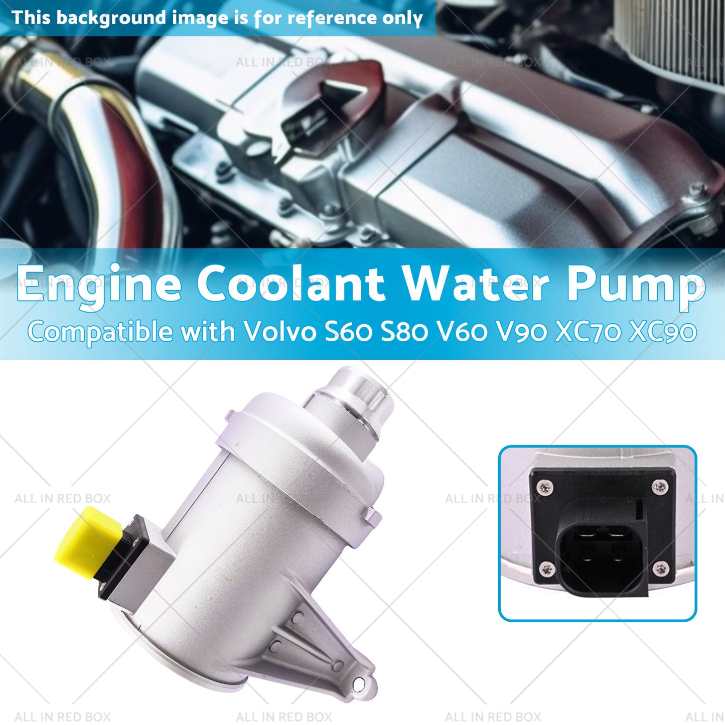 {{ Suitable For Volvo XC60 XC70 V60 S60 S80 S90 15-20 Engine Coolant Water Pump }} - Buy Car Parts Online at {{ Kaka Auto Parts }}.