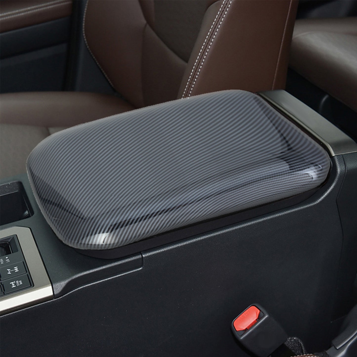 {{ ABS Center Armrest Cover Trim Suitable For Toyota Prado LC250 2024 }} - Buy Car Parts Online at {{ Kaka Auto Parts }}.