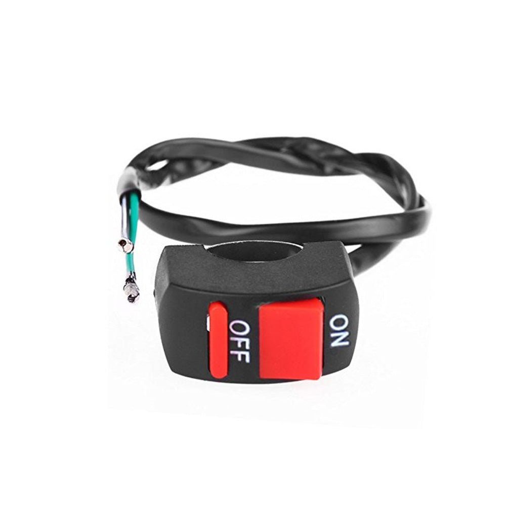 Universal Motorbike ATV Bike Handlebar Light Switch ON OFF Button Suitable For Honda Yamaha Suzuki Kawasaki 2000-2025