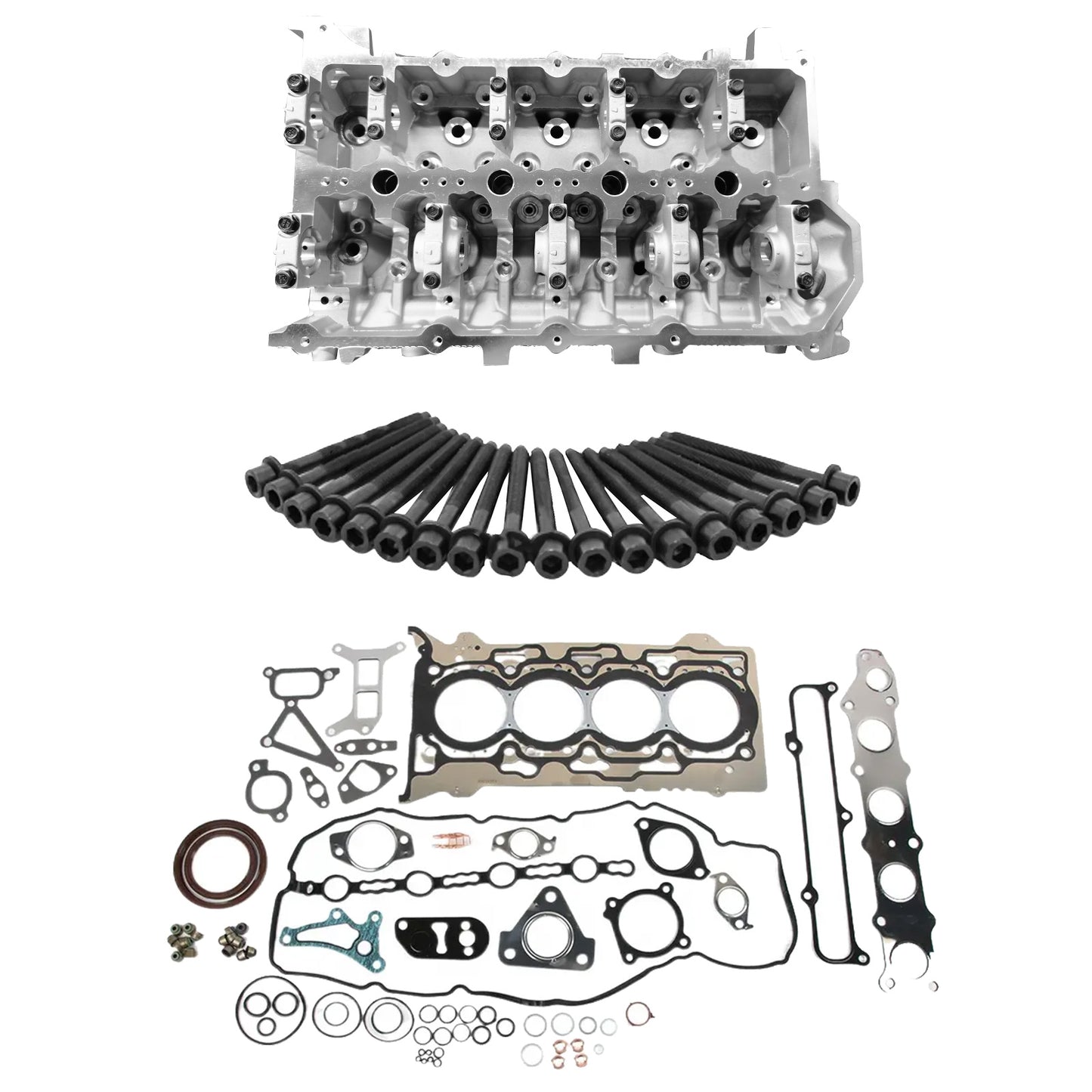 Complete Cylinder Head Kit With Gaskets & Bolts Suitable For Mitsubishi Triton 4N15