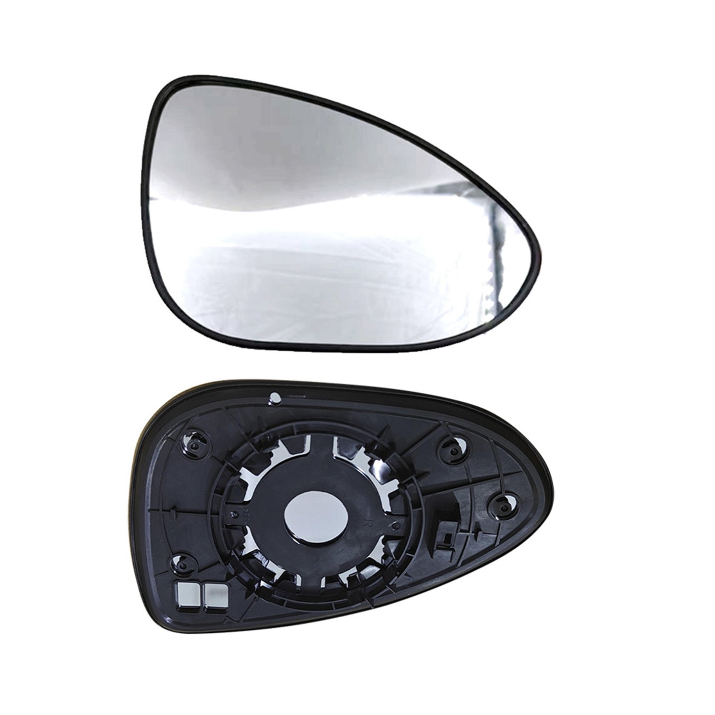 Suitable for Holden Barina 2011-ON Right Mirror Glass With Back Plate NO HEATED