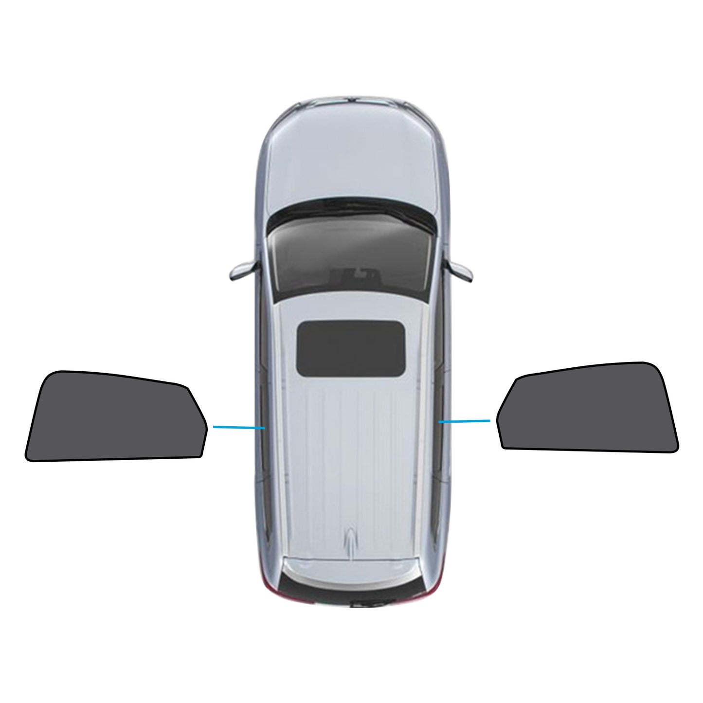 {{ 2x Rear Car Window Sun Shades Suitable for Mazda CX30 CX-30 19-25 UVA Protection }} - Buy Car Parts Online at {{ Kaka Auto Parts }}.