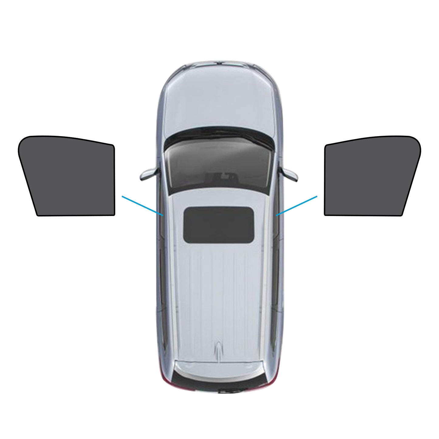 {{ 2x Front Car Window Sun Shade Suitable for Mazda CX30 CX-30 19-25 UVA Protection }} - Buy Car Parts Online at {{ Kaka Auto Parts }}.