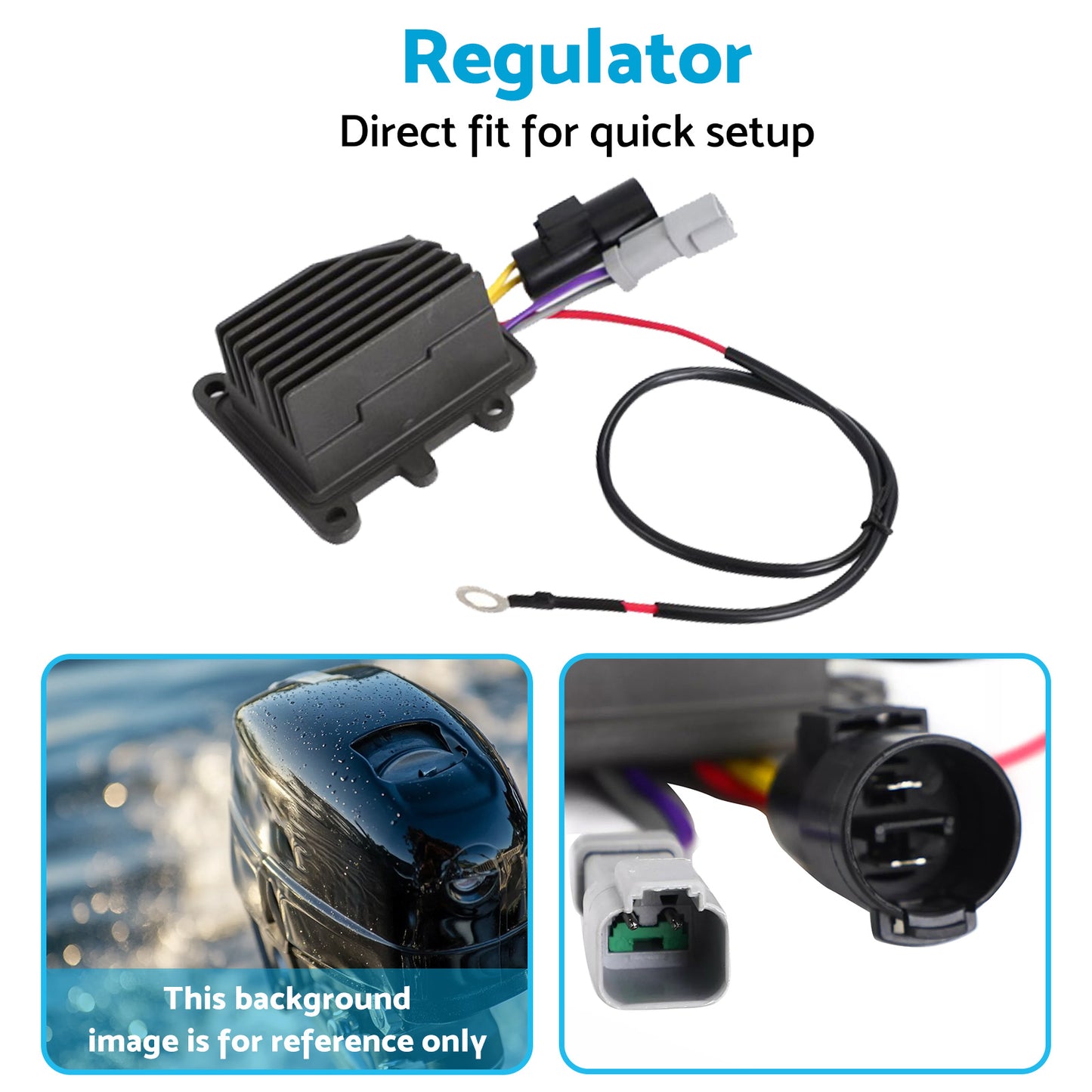 {{ Regulator Suitable For Johnson Evinrude 90 hp 96-98 100 hp 98-01 Outboard 586075 }} - Buy Car Parts Online at {{ Kaka Auto Parts }}.