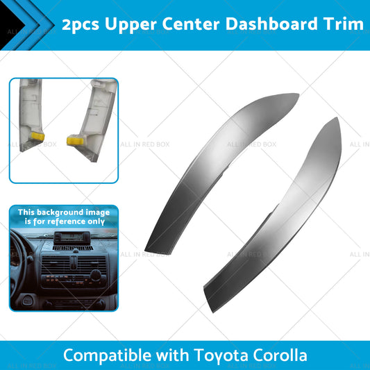 55436-02330 2pcs Upper Center Dashboard Trim Suitable for 09-13 Toyota Corolla
