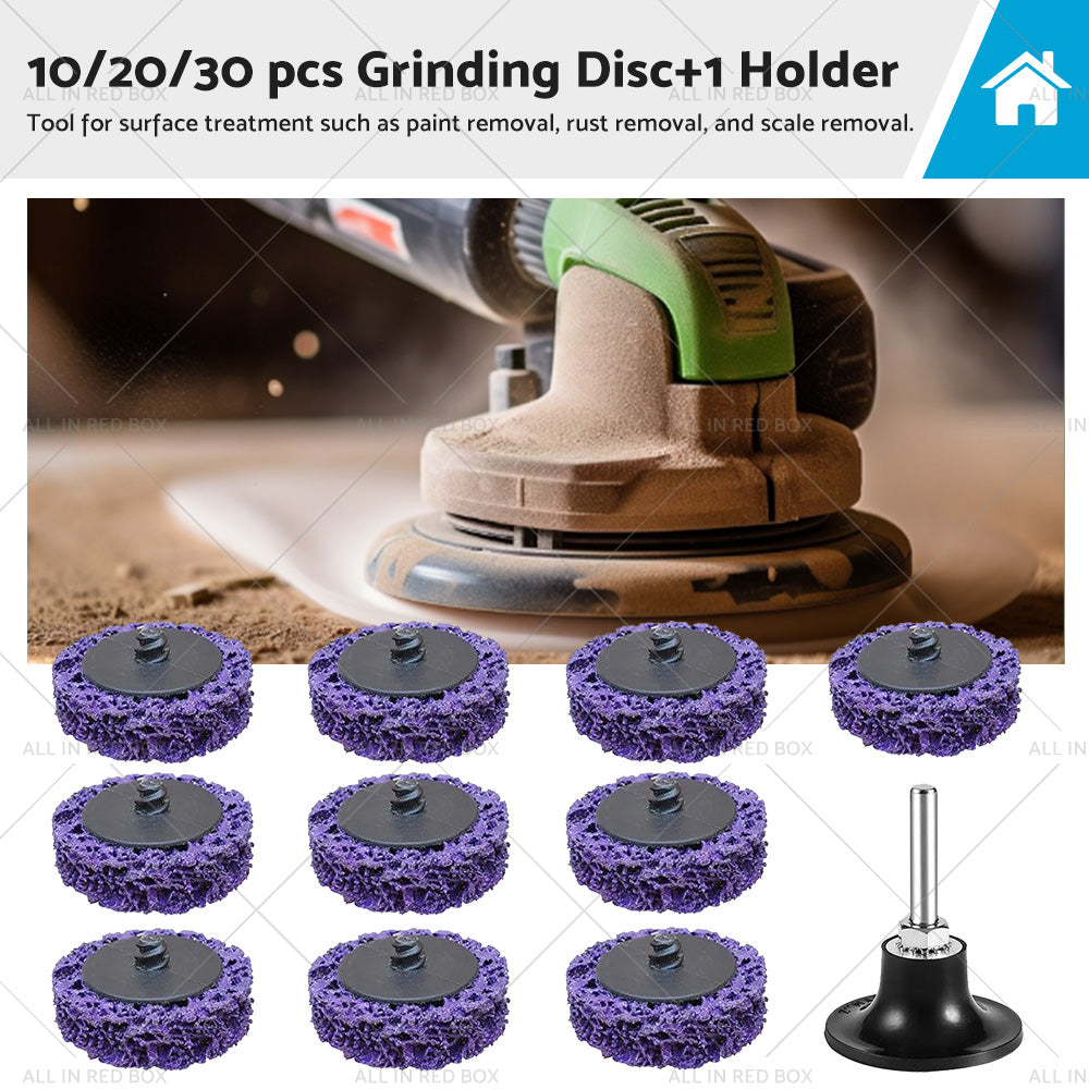 {{ 10/20/30PCS 50mm Poly Strip Disc Wheel Paint Rust Removal For Angle Grinder }} - Buy Car Parts Online at {{ Kaka Auto Parts }}.