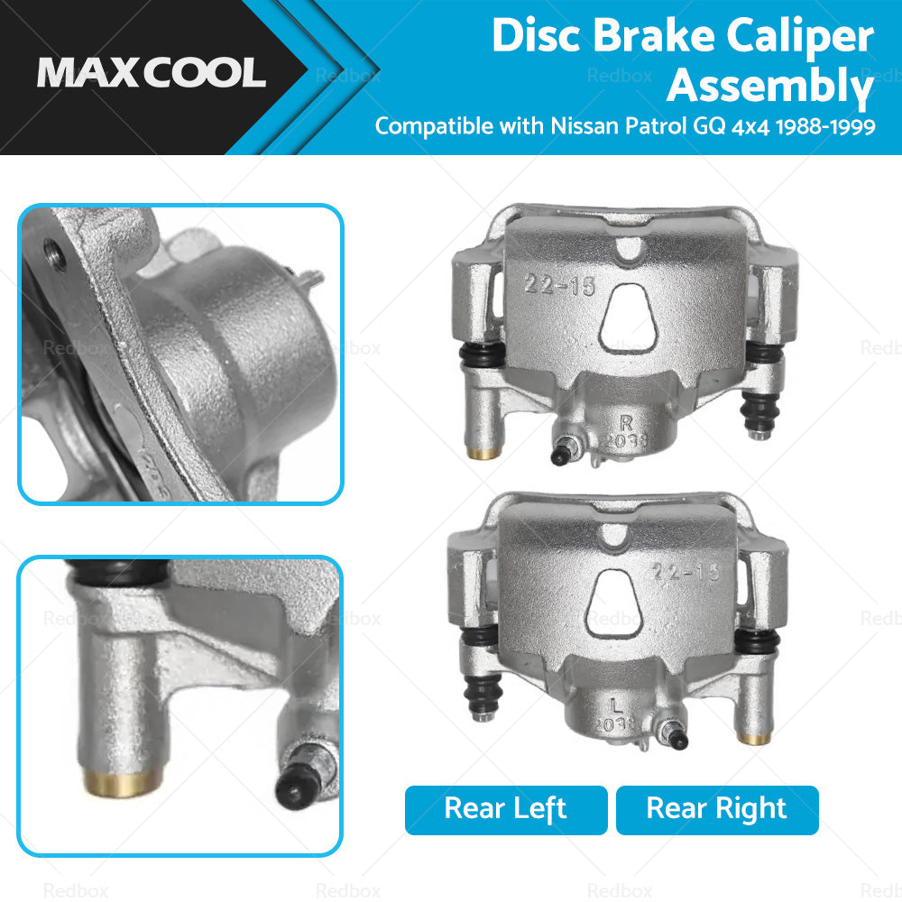 {{ LH RH Rear Disc Brake Caliper Assembly Suitable For Nissan Patrol GQ 4x4 88-99 }} - Buy Car Parts Online at {{ Kaka Auto Parts }}.