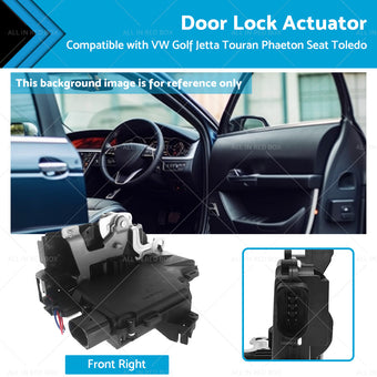 compare product Front Right Door Lock Actuator 3D2837016A Suitable for VW Golf Jetta Touareg