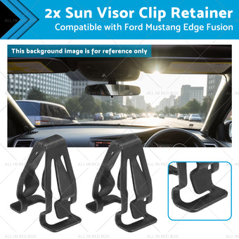 compare product DS7Z-9904132-A 2x Sun Visor Clip Retainer Suitable for Ford Mustang Edge Fusion