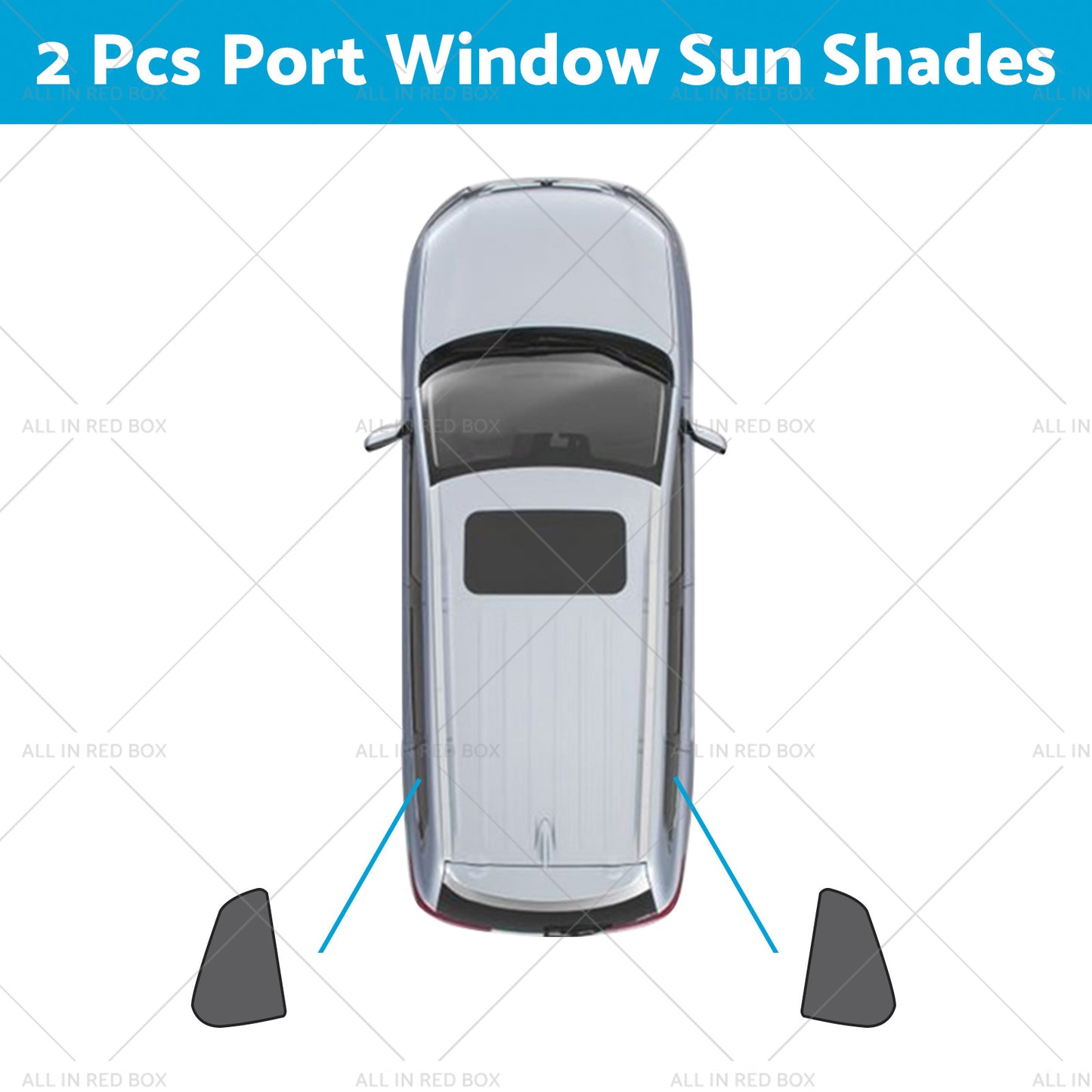 {{ Front Rear Port Window Magnetic Mesh Sun Shade Suitable for Toyota Corolla Cross }} - Buy Car Parts Online at {{ Kaka Auto Parts }}.