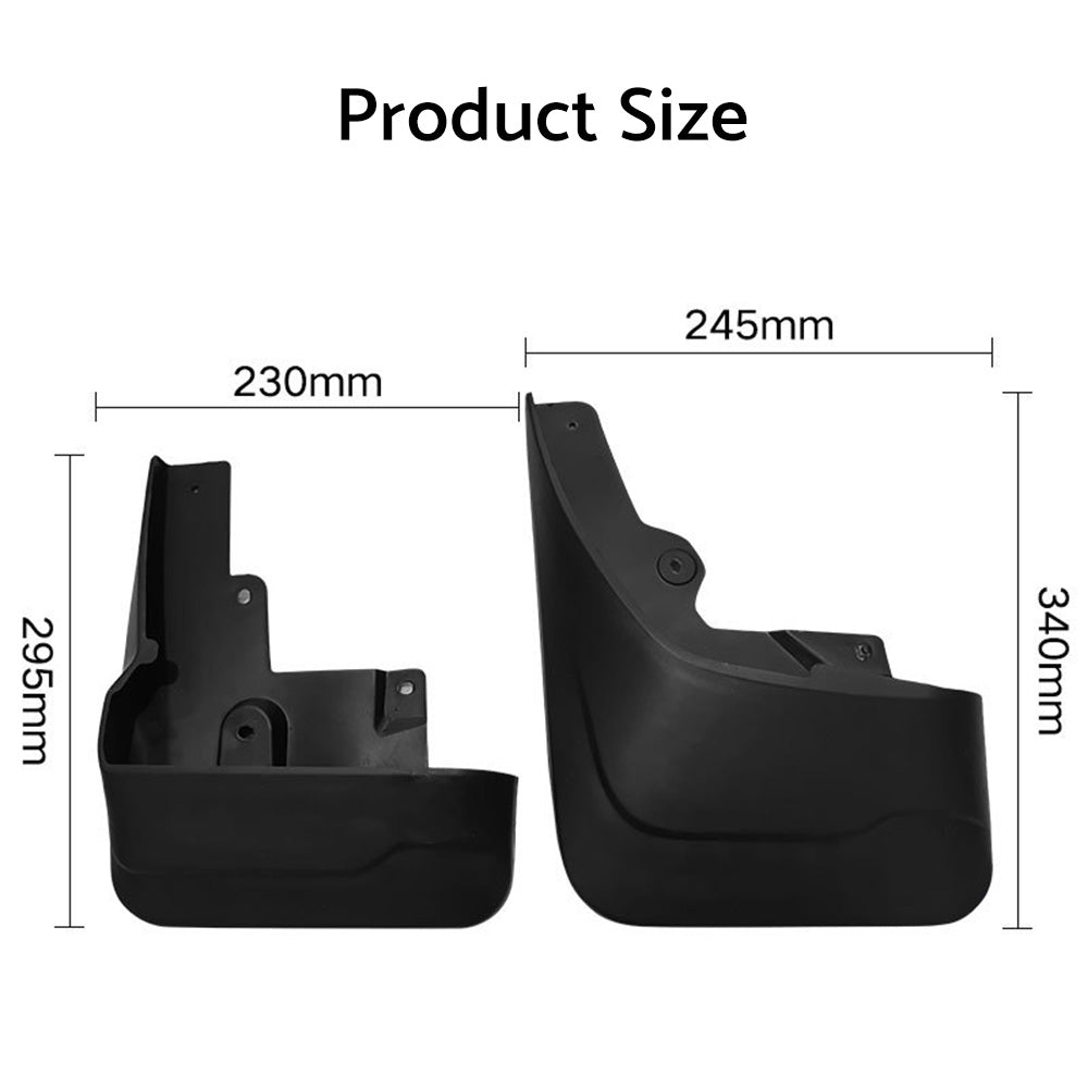 {{ Car Mud Flaps Kit For Great Wall Cannon GWM Poer UTE NPW 2. 0L GW4D20 2020 - 2022 }} - Buy Car Parts Online at {{ Kaka Auto Parts }}.