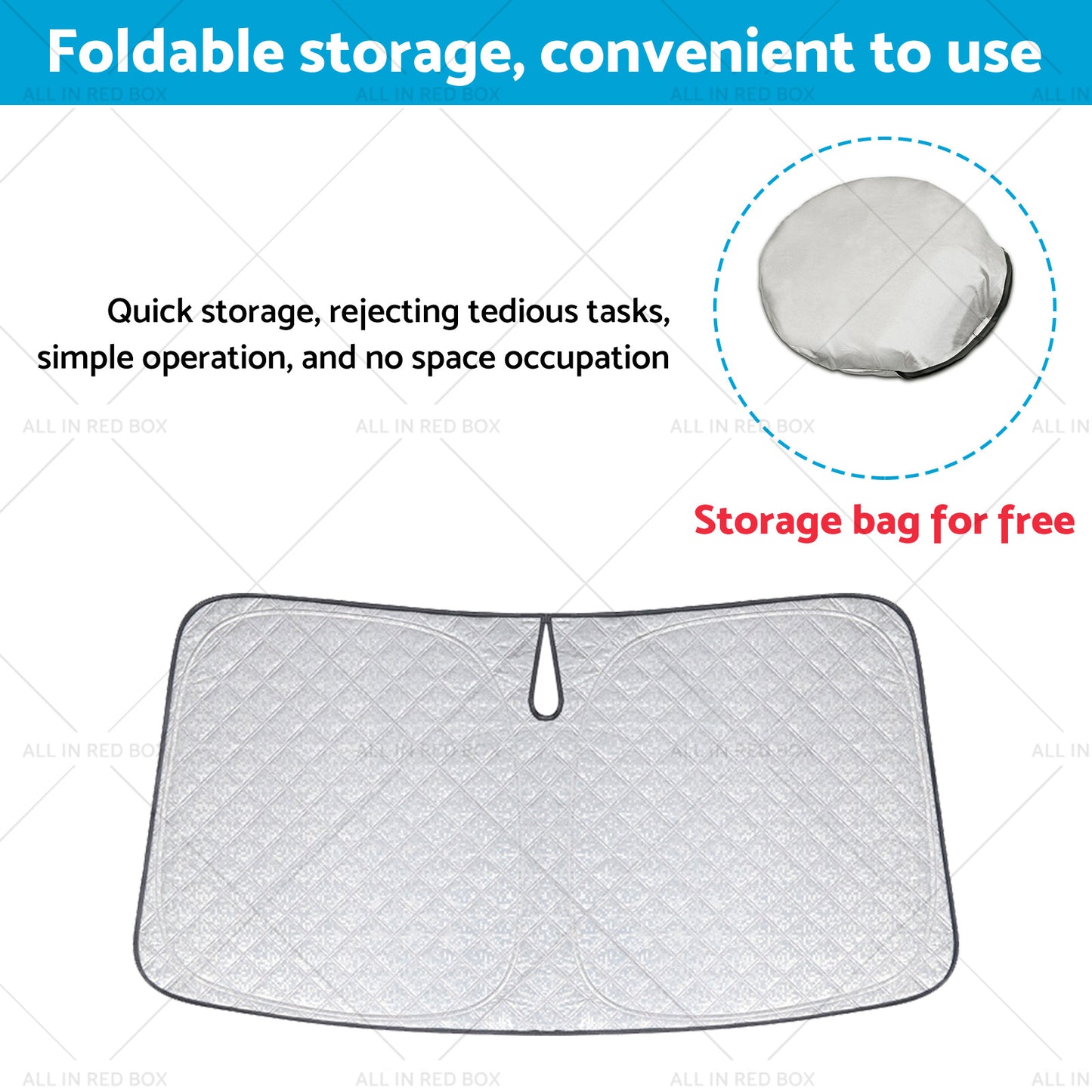 6 Layer Thick WindScreen Sun Shade Suitable For Toyota Camry 24 on UV Protection