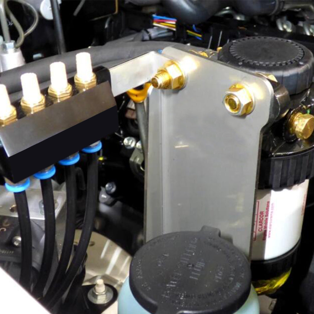 Universal 4 Point Diff Breather Kit Suitable For Nissan Patrol GQ GU Y61 Y62