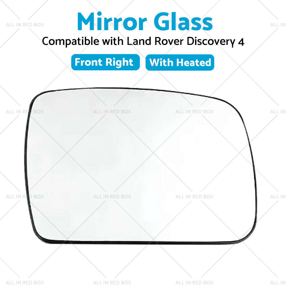 {{ Right Side Mirror Glass Suitable for Land Rover Discovery 4 2009 -2013 w  Heated }} - Buy Car Parts Online at {{ Kaka Auto Parts }}.