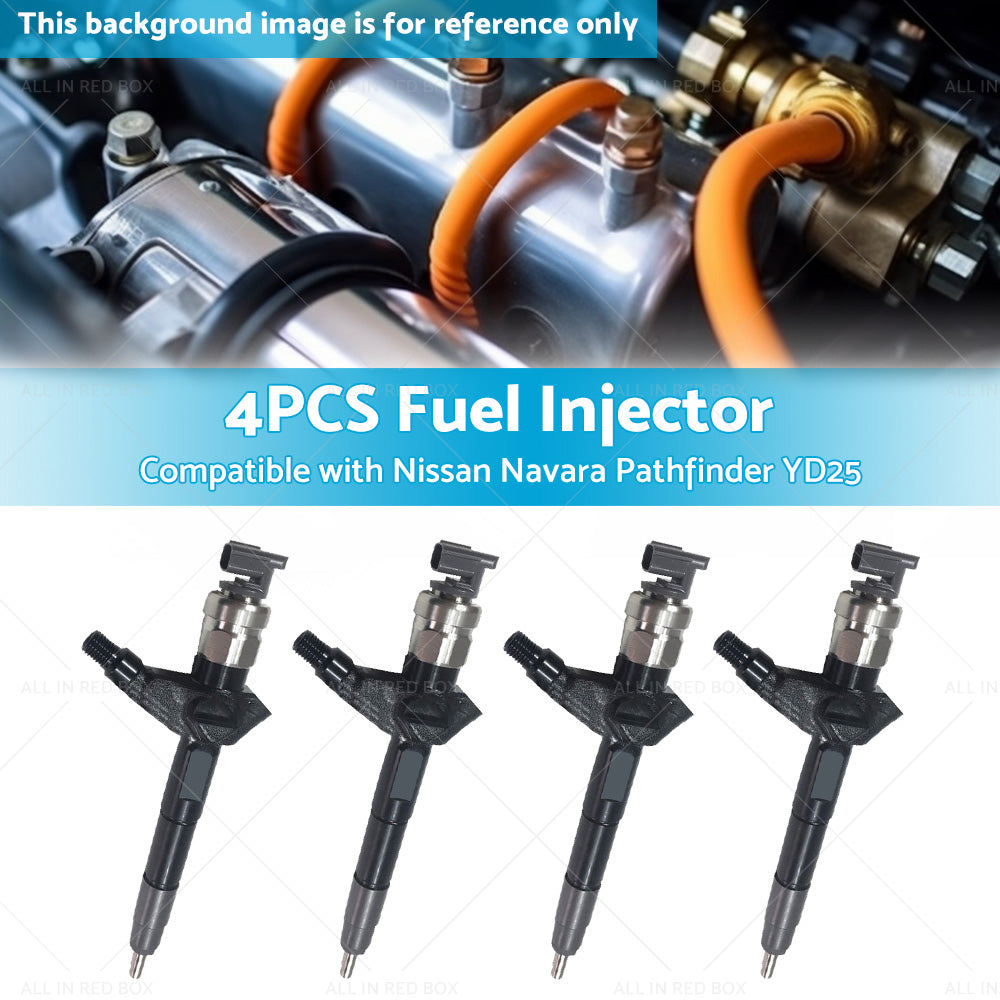 {{ 4PCS Diesel Fuel Injector Suitable for Nissan Navara Pathfinder YD25 095000-6250 }} - Buy Car Parts Online at {{ Kaka Auto Parts }}.