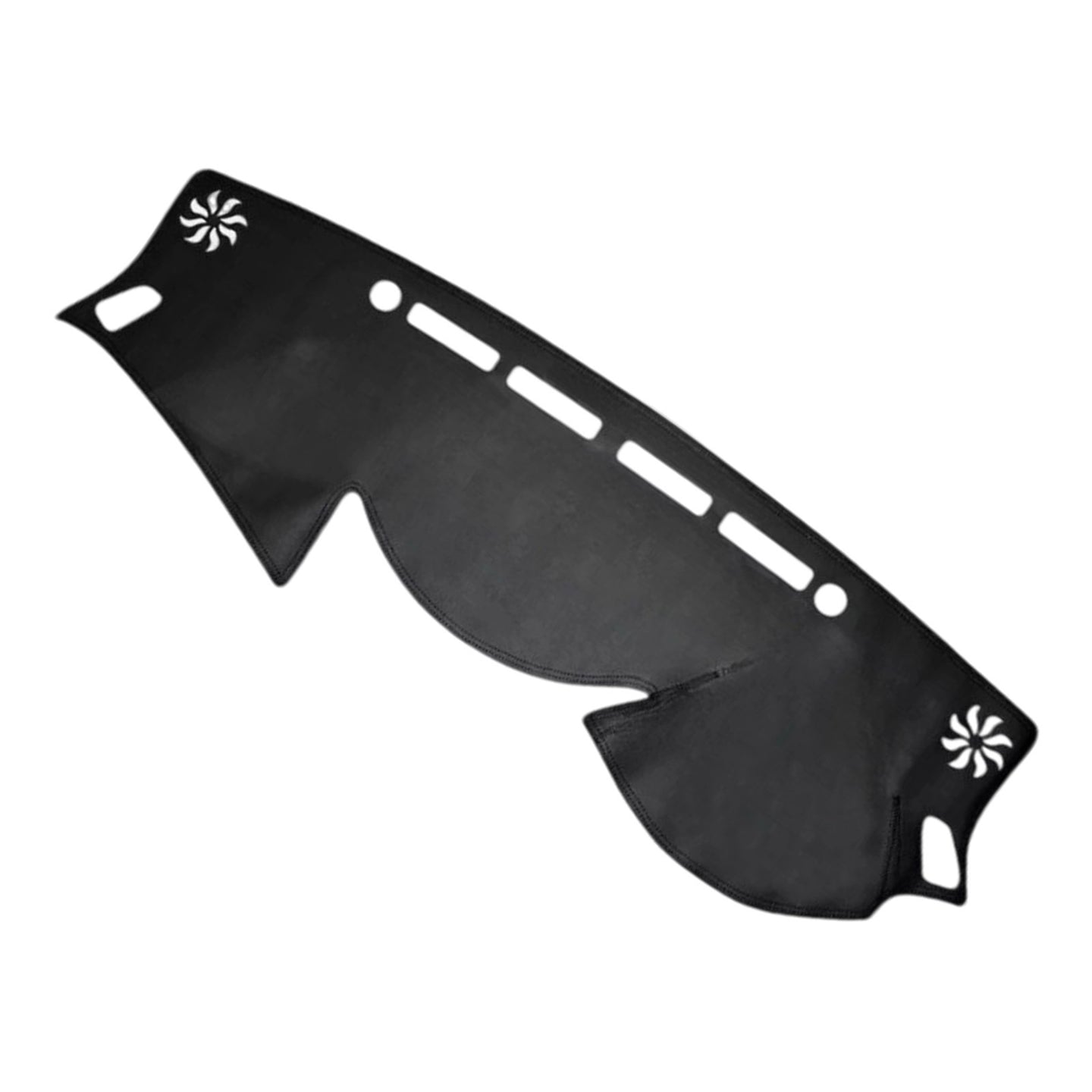 {{ Dash Mat Microfiber Leather Black Suitable For Nissan Navara NP300 D23 2015-On }} - Buy Car Parts Online at {{ Kaka Auto Parts }}.